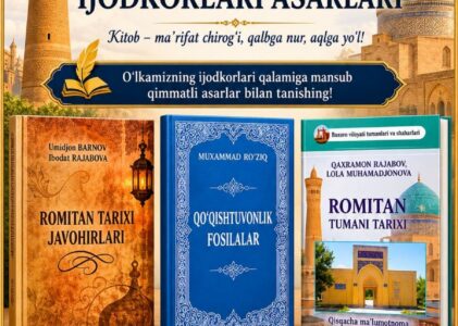 #YOQIMLI MUTOLAA !
