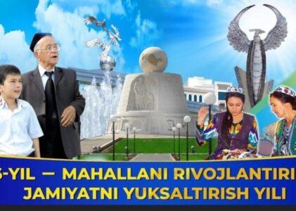 Mahalla -birdamlik maskani !