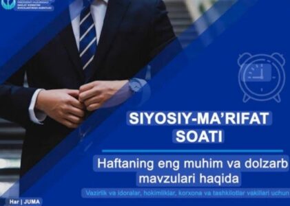 📚Siyosiy_ma’rifat soati