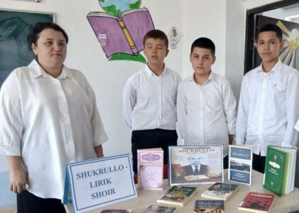 Shukrullo – hassos ijodkor va jamoat arbobi !