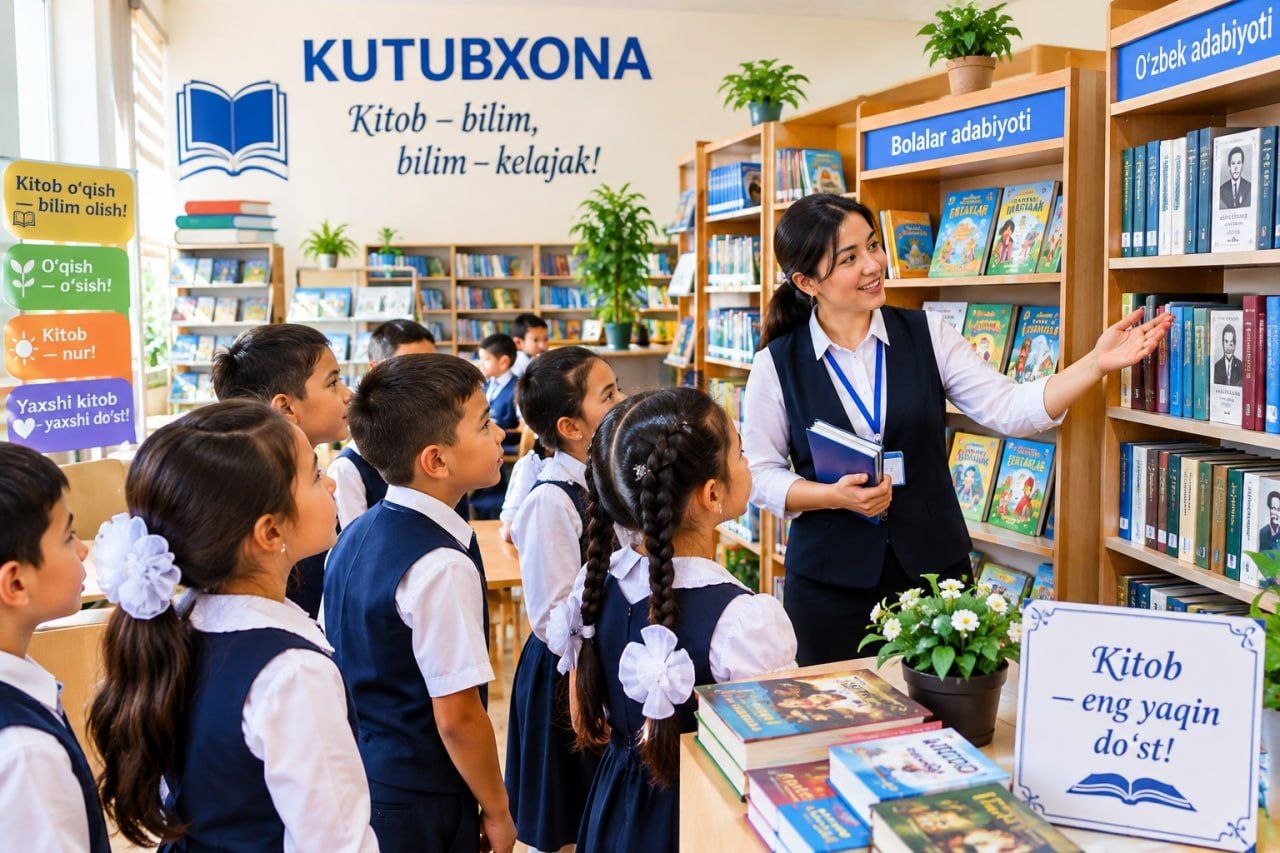 #Qiziqarli_kutubxonada…